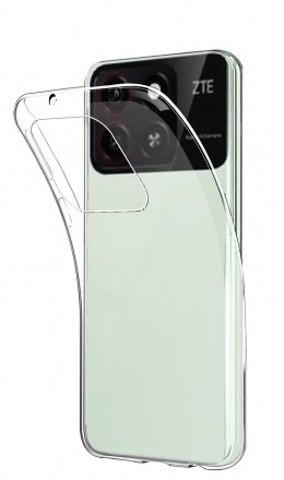 Прозрачный чехол Crystal Strong 0.5 mm для ZTE Blade A35