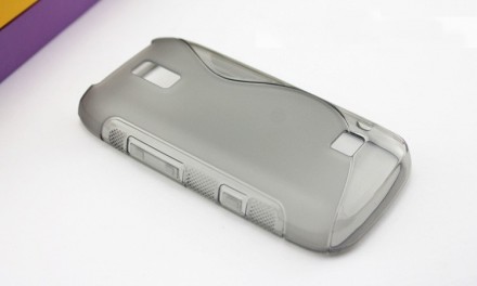 ТПУ накладка S-line для Nokia Asha 308
