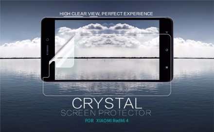 Защитная пленка на экран Xiaomi Redmi 4 Nillkin Crystal