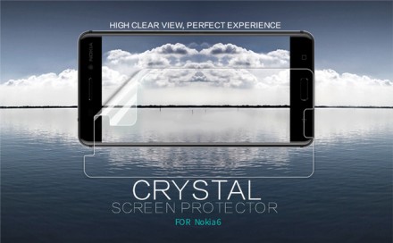 Защитная пленка на экран Nokia 6 Nillkin Crystal
