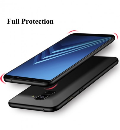 Пластиковая накладка Full Body Soft-Touch для Samsung Galaxy A8 2018 A530F