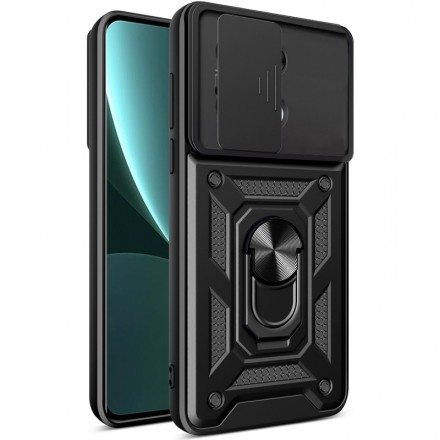 TPU+PC чехол Gate Ring Plaza (с защитой камеры) для Xiaomi Redmi Note 13 Pro 4G