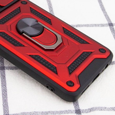 TPU+PC чехол Gate Ring Plaza (с защитой камеры) для Xiaomi Redmi Note 13 Pro 4G