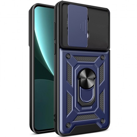TPU+PC чехол Gate Ring Plaza (с защитой камеры) для Xiaomi Redmi Note 13 Pro 4G