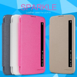 Чехол (книжка) Nillkin Sparkle для LG K10 K410 / K430DS