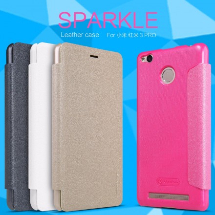 Чехол (книжка) Nillkin Sparkle для Xiaomi Redmi 3s