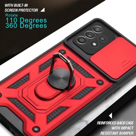 TPU+PC чехол Gate Ring Plaza (с защитой камеры) для Samsung Galaxy A32