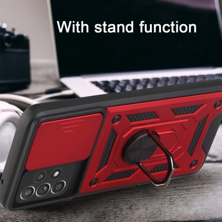 TPU+PC чехол Gate Ring Plaza (с защитой камеры) для Samsung Galaxy A32