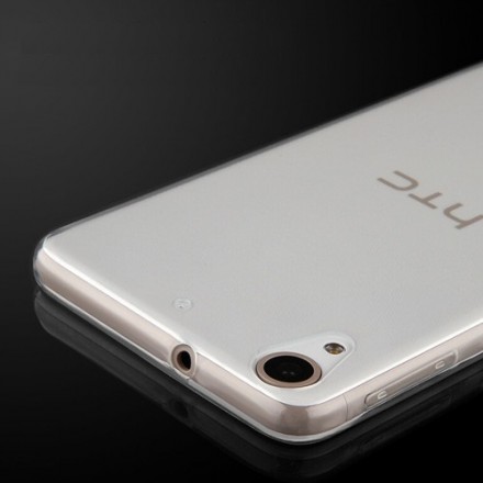 Ультратонкая ТПУ накладка Crystal для HTC Desire 626 (прозрачная)