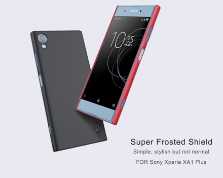 Пластиковая накладка Nillkin Super Frosted для Sony Xperia XA1 Plus