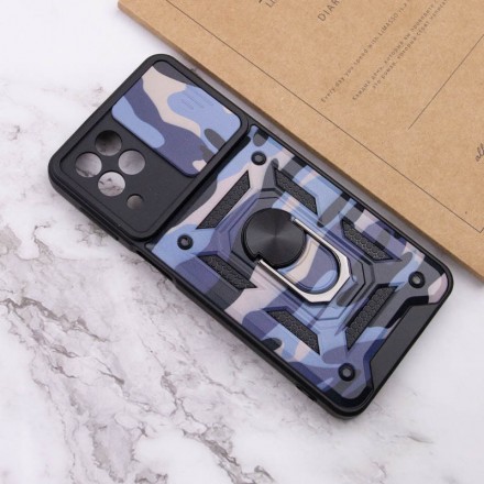 TPU+PC чехол Hunter Ring Gate (с защитой камеры) для Samsung Galaxy M53 5G