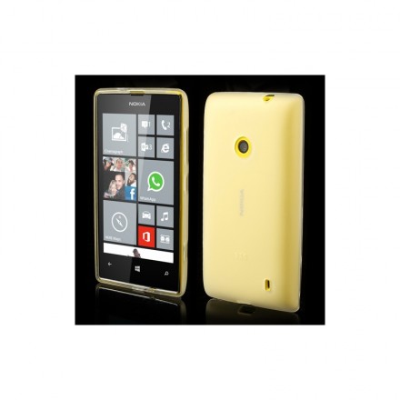 ТПУ накладка для Nokia Lumia 520 (матовая)