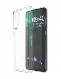Ультратонкий ТПУ чехол Crystal для Samsung Galaxy S21 (прозрачный)