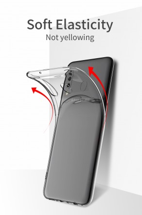ТПУ накладка X-Level Antislip Series для Samsung A305F Galaxy A30 (прозрачная)