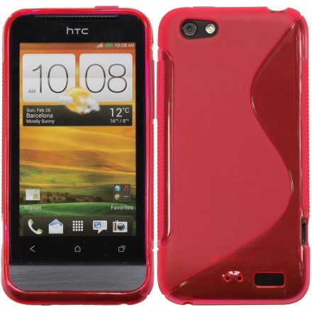 ТПУ накладка S-line для HTC One V