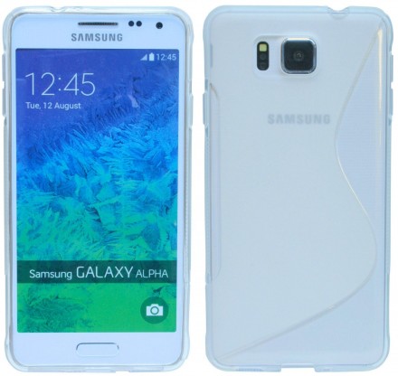 ТПУ накладка S-line для Samsung G850F Galaxy Alpha