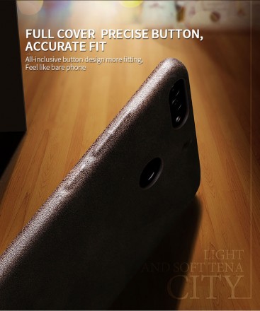 Кожаная накладка X-Level Vintage Series для Huawei P Smart