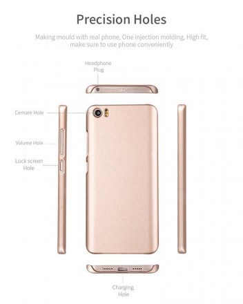 Пластиковая накладка X-Level Metallic Series для iPhone SE (2020) (soft-touch)
