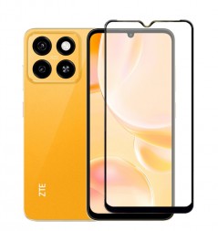 Защитное стекло c рамкой 3D+ Full-Screen для ZTE Blade A35