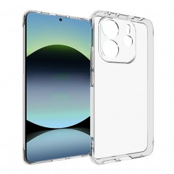 TPU чехол Prime Crystal Full Camera 1.5 mm для Xiaomi Redmi Note 14 5G