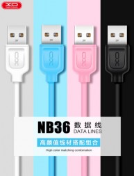 USB - Micro USB кабель XO NB36 (2.1A)