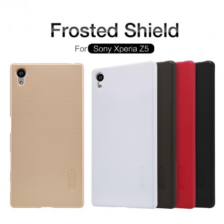 Пластиковая накладка Nillkin Super Frosted для Sony Xperia Z5 (+ пленка на экран)