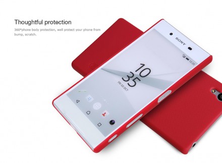 Пластиковая накладка Nillkin Super Frosted для Sony Xperia Z5 (+ пленка на экран)