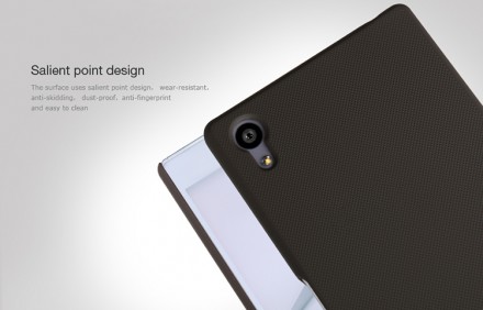 Пластиковая накладка Nillkin Super Frosted для Sony Xperia Z5 (+ пленка на экран)