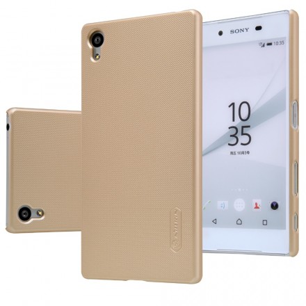 Пластиковая накладка Nillkin Super Frosted для Sony Xperia Z5 (+ пленка на экран)