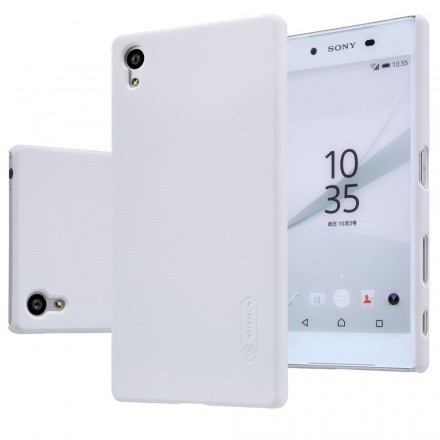 Пластиковая накладка Nillkin Super Frosted для Sony Xperia Z5 (+ пленка на экран)
