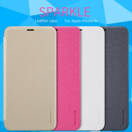 Чехол (книжка) Nillkin Sparkle для iPhone XR
