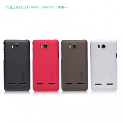 Пластиковая накладка Nillkin Super Frosted для Huawei Ascend G600 Honor Pro (+ пленка на экран)