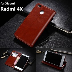 Чехол (книжка) Wallet PU для Xiaomi Redmi 4X