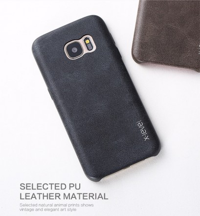 Кожаная накладка X-Level Vintage Series для Samsung G930F Galaxy S7