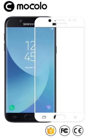 Защитное стекло MOCOLO Premium Glass с рамкой для Samsung Galaxy J7 (2017)