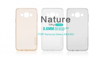 ТПУ накладка Nillkin Nature для Samsung A300H Galaxy A3