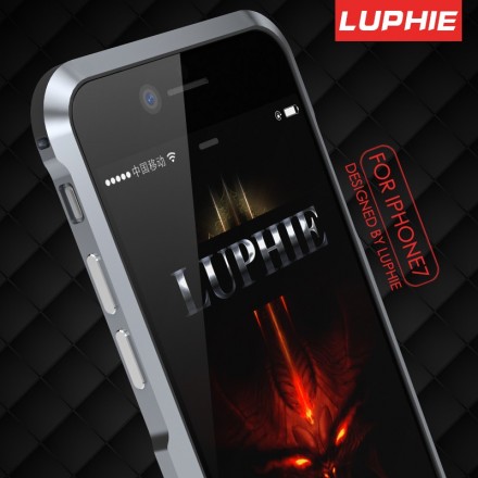 Металлический бампер Luphie Blade Sword для iPhone SE (2020)