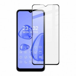 Защитное стекло c рамкой 3D+ Full-Screen для Xiaomi Poco M7