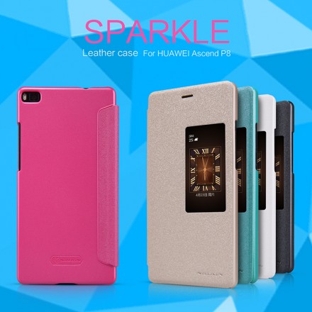 Чехол (книжка) Nillkin Sparkle для Huawei P8