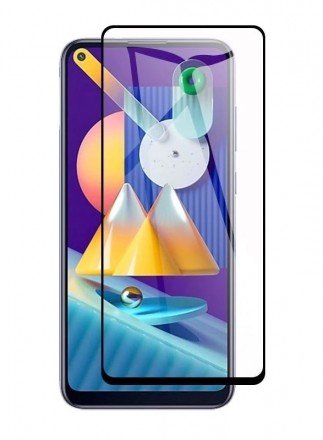 Защитное стекло c рамкой 3D+ Full-Screen для Samsung Galaxy A11 2020