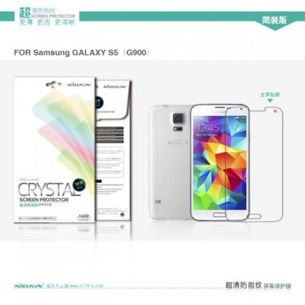 Защитная пленка на экран Samsung G900 Galaxy S5 Nillkin Crystal