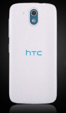 Ультратонкая ТПУ накладка Crystal для HTC Desire 526G (прозрачная)