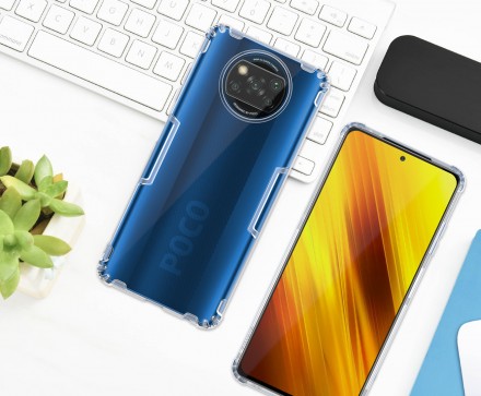 ТПУ чехол Nillkin Nature для Xiaomi Poco X3