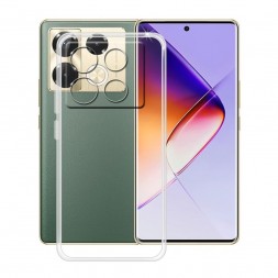 TPU чехол Prime Crystal Full Camera 1.5 mm для Infinix Note 40 4G
