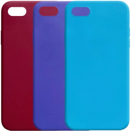 ТПУ чехол Silky Original Full Case для iPhone SE (2020)