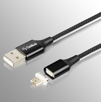USB - MicroUSB кабель Gelius Pro Magenta Transfer GP-MC-03m (2.1A)