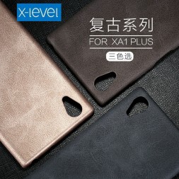 Кожаная накладка X-Level Vintage Series для Sony Xperia XA2 Ultra