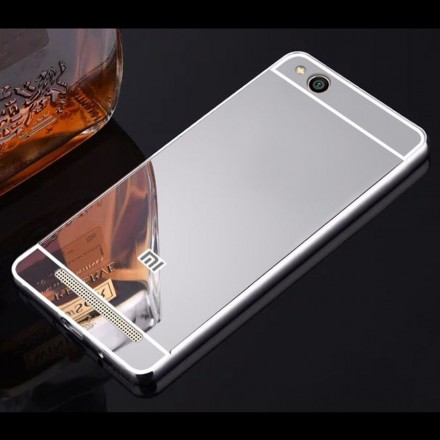 Металлический бампер с зеркальной крышкой для Xiaomi Redmi 5A