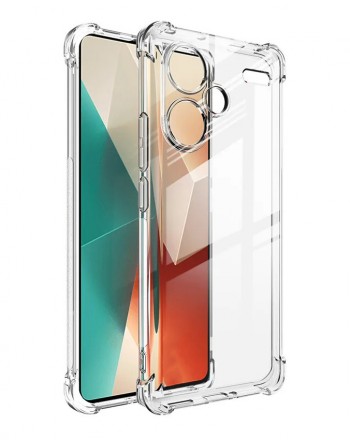 Прозрачный чехол Crystal Protect для Xiaomi Redmi Note 13 Pro Plus