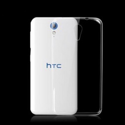 Ультратонкая ТПУ накладка Crystal для HTC Desire 620 / 620G (прозрачная)